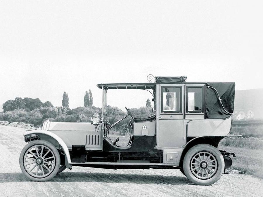  Mercedes-Benz 75 HP Double Phaeton 1908 года  (фото 1 из 1)